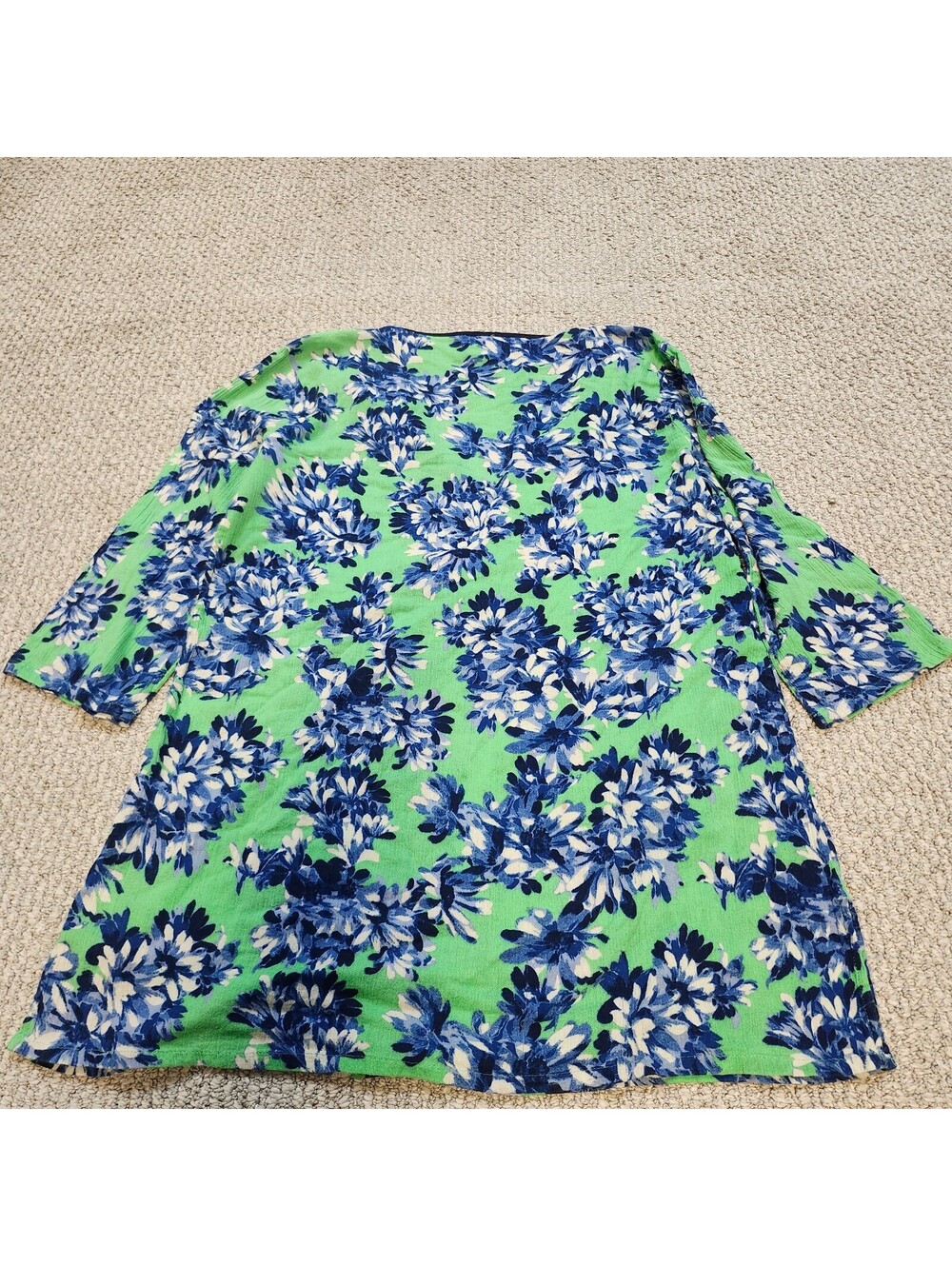 J.Crew Women's Floral Print Tunic Top Size Large - Picture 6 of 8